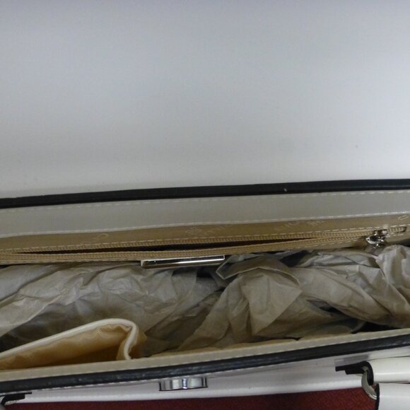 Cromia Handbag White Leather - Picture 3 of 5